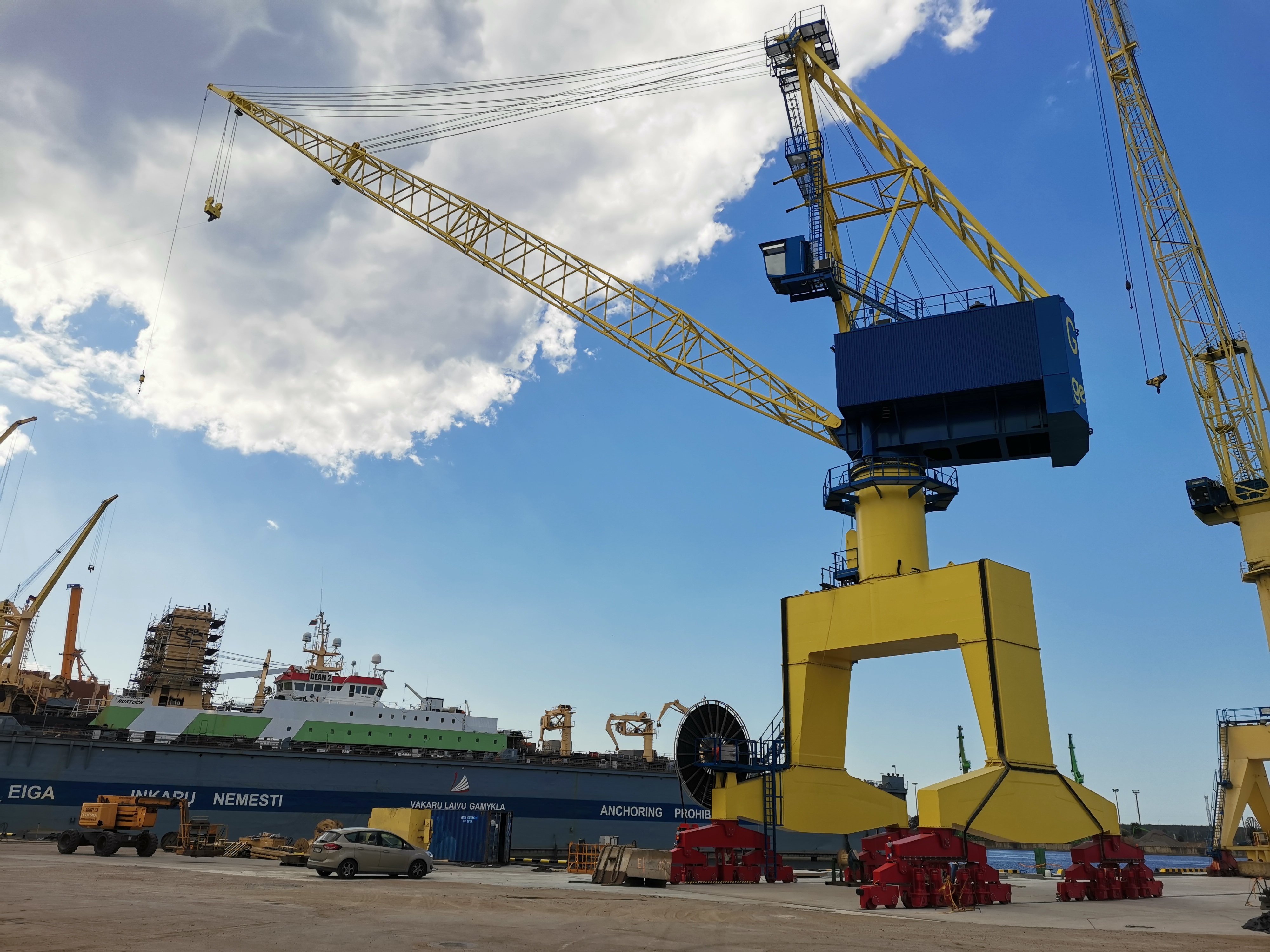 New cranes